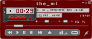 the_ml winamp 2.x skin