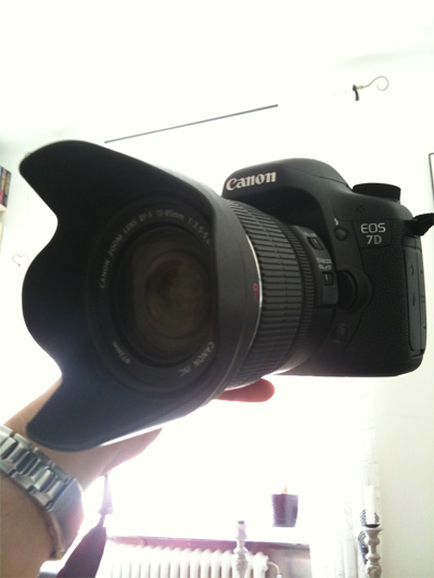 Canon 7D with 15-85mm